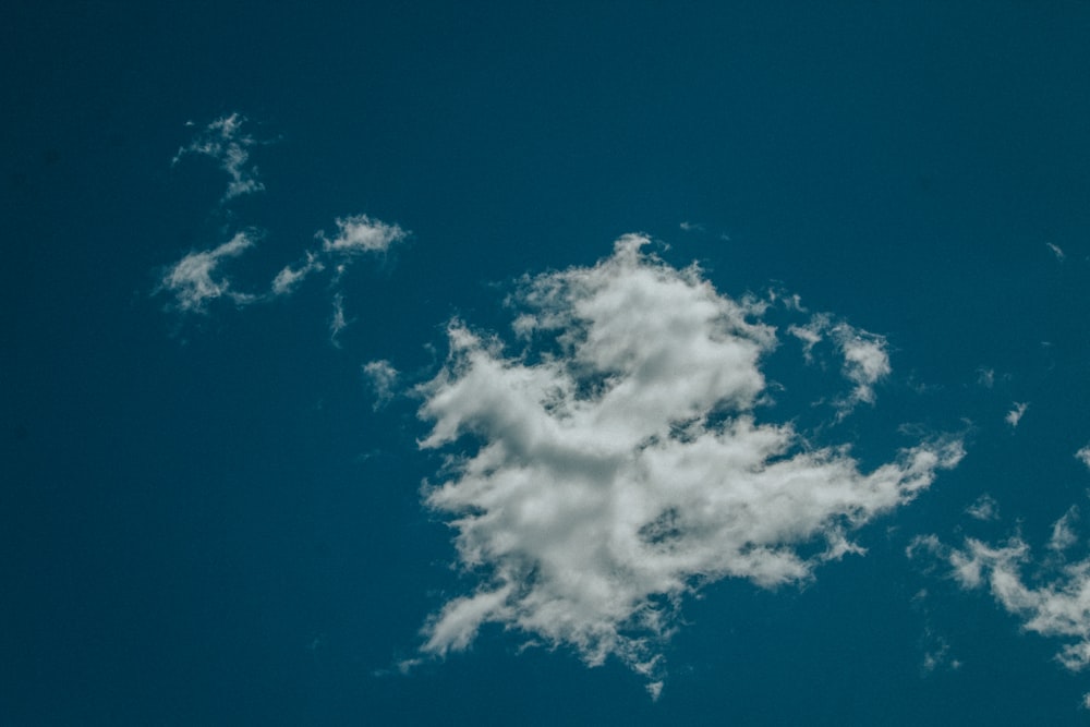 white clouds under the sky