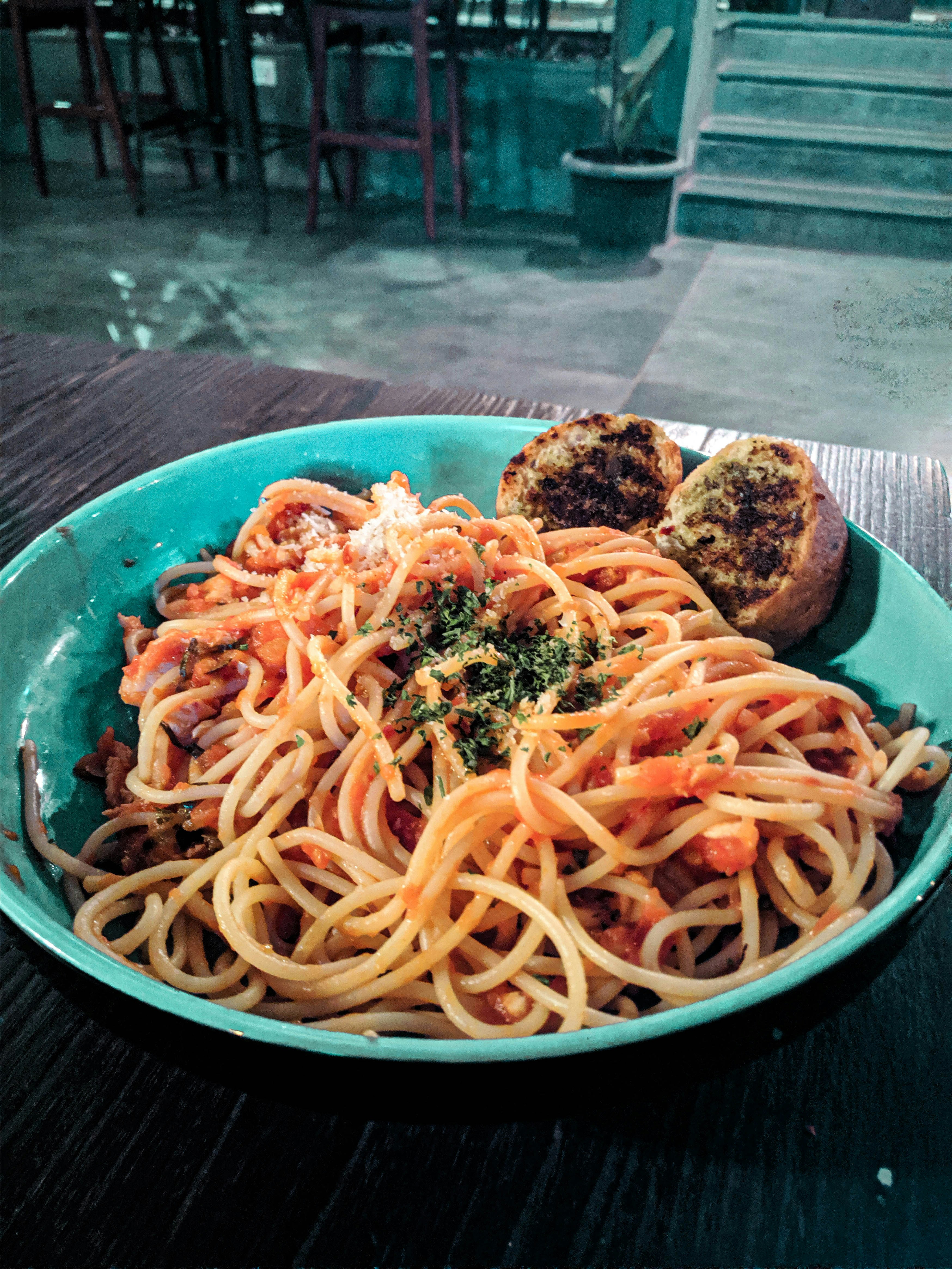 Spaghetti with meat sauce