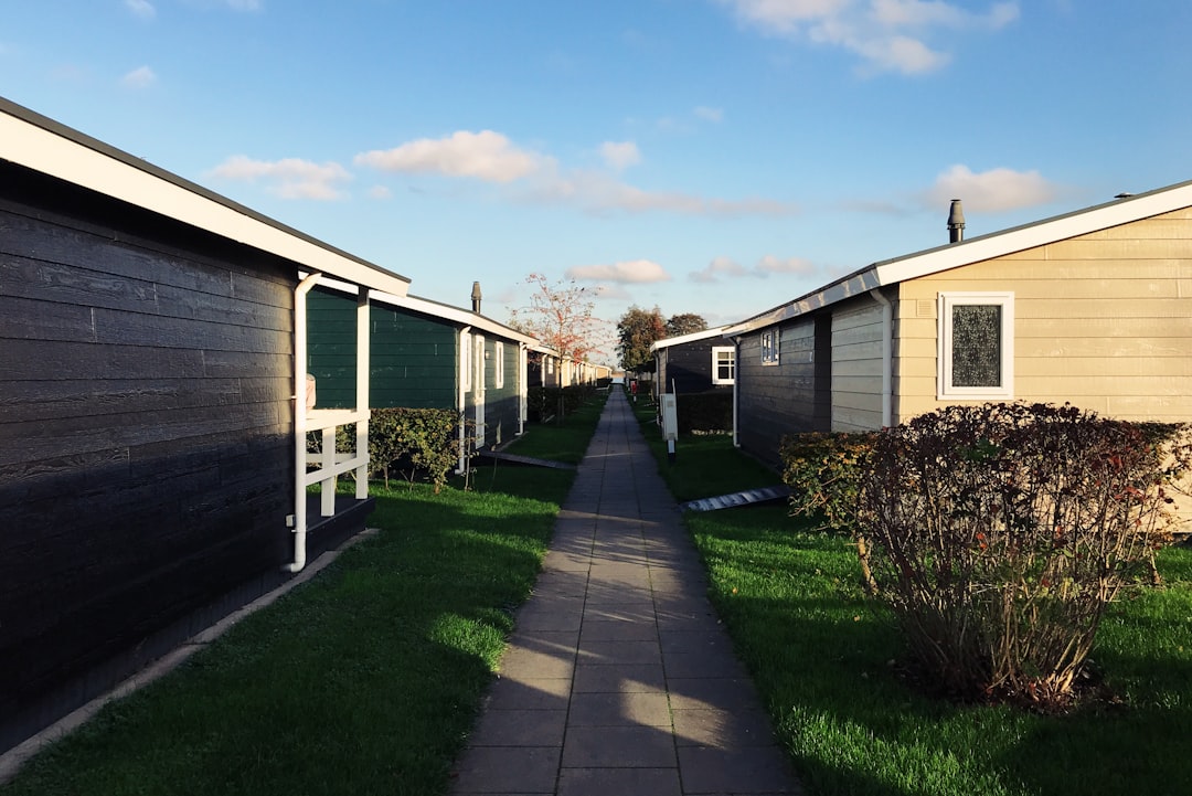 photography of black and brown buildings during daytime