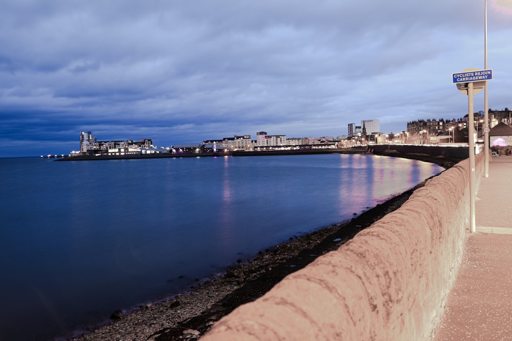 body of water and city