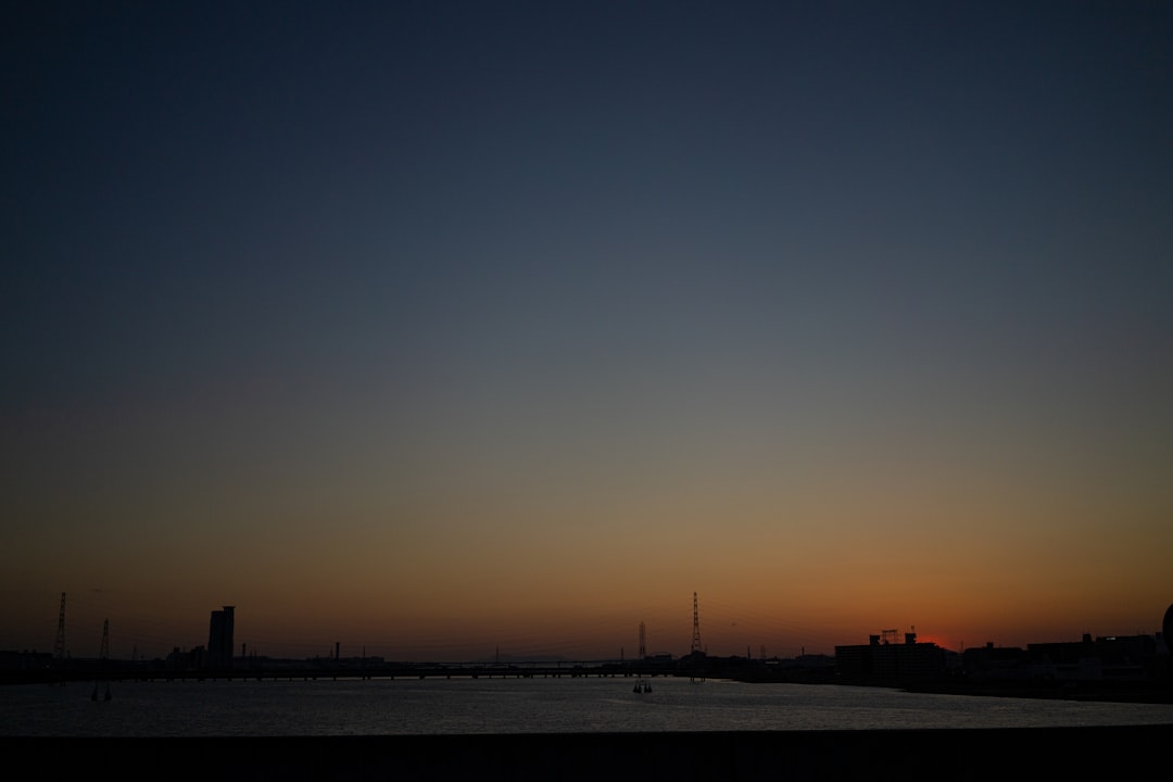 silhouette of buildings