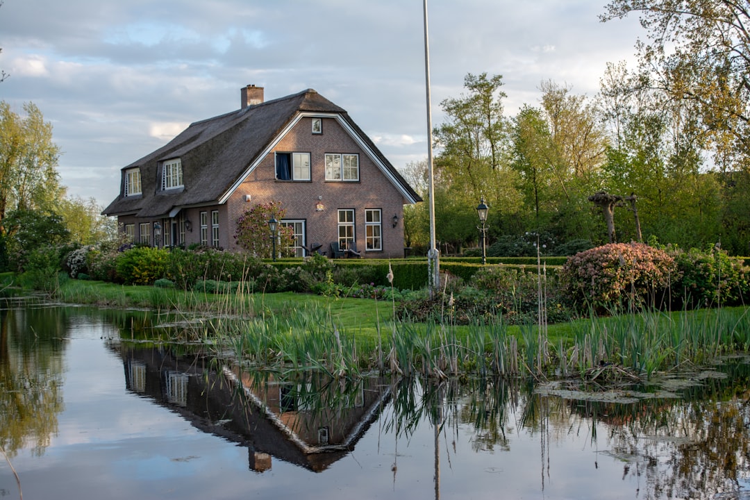 A picturesque mansion in the netherlands