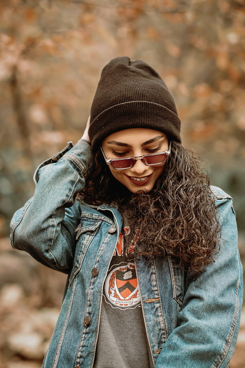 smiling woman