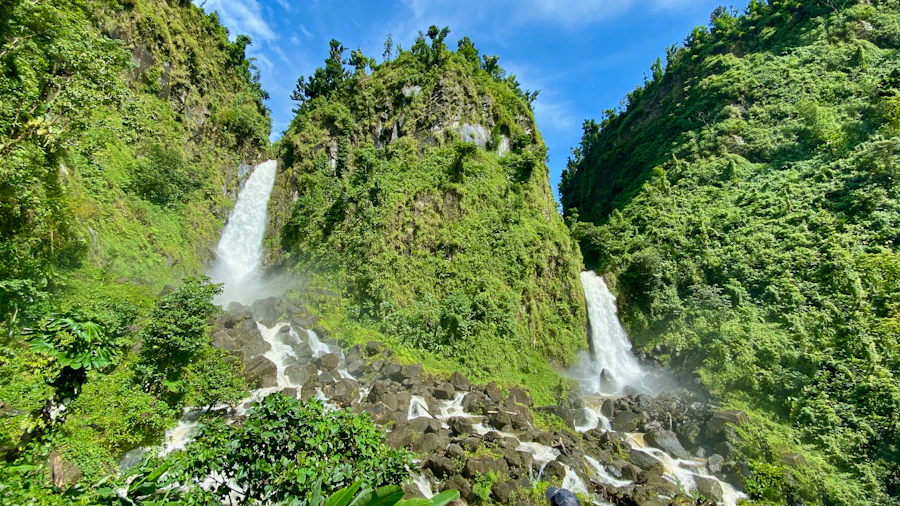 Waterfall in Dominica