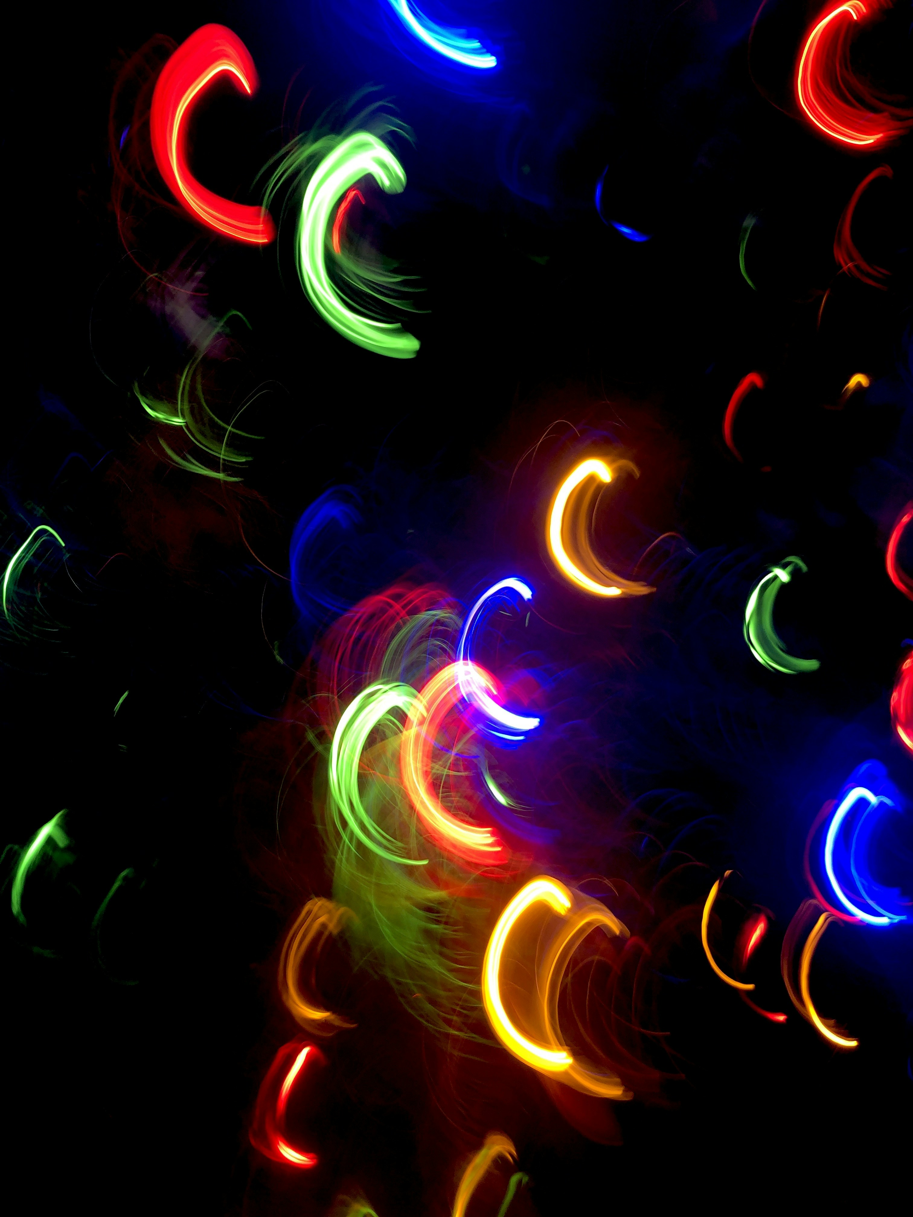 Holiday Blurs, a photograph by Micah Boswell