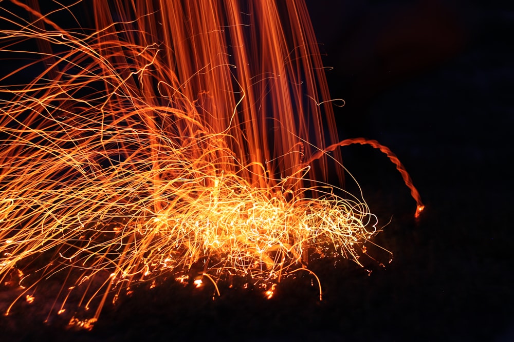 steel wool photography