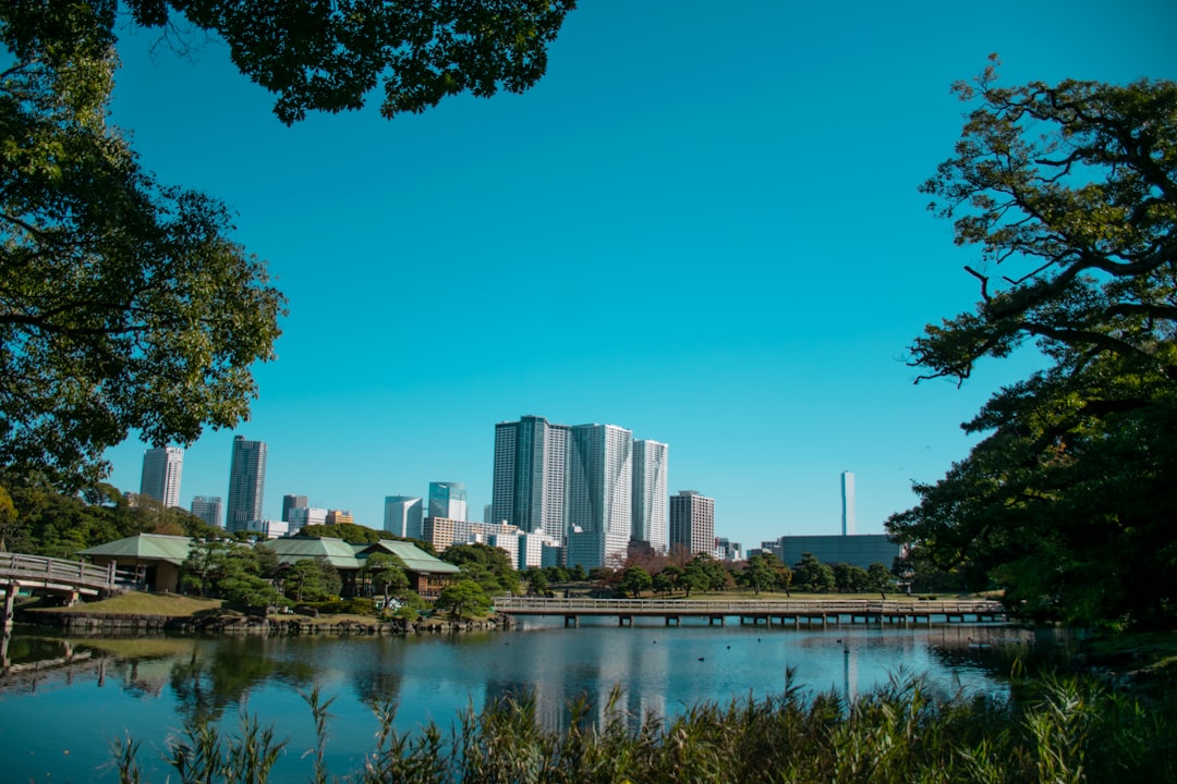 Skyline photo spot Hamarikyu Gardens Tokyo