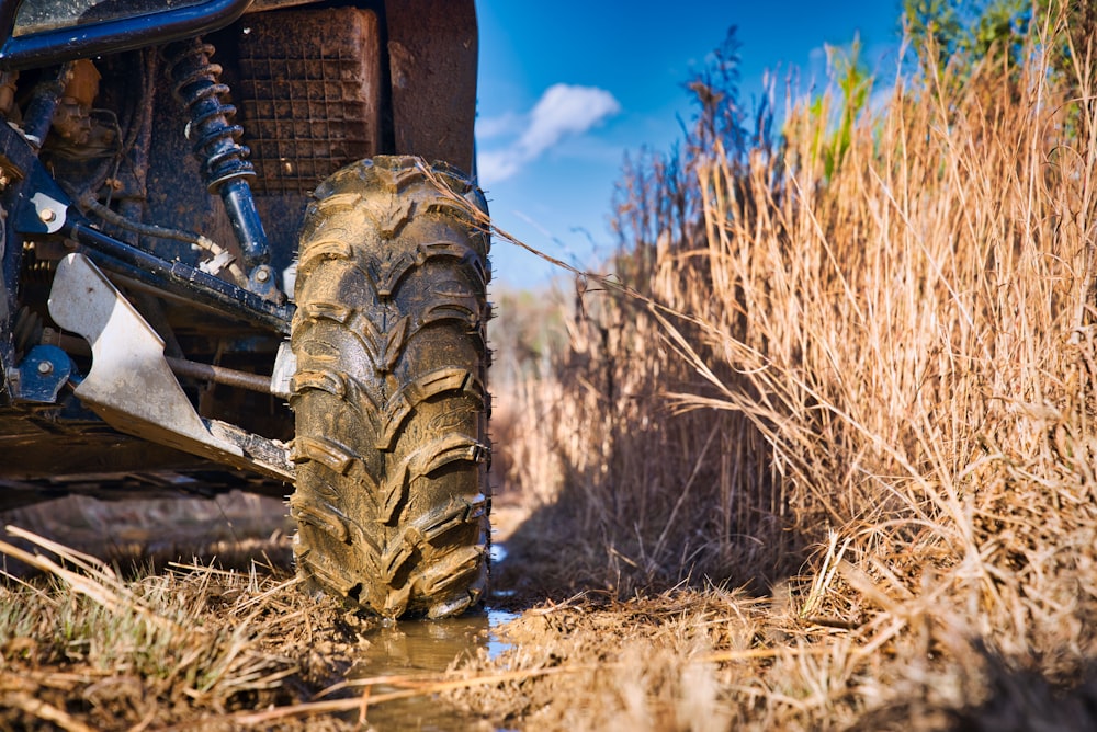 shallow focus photo of tire