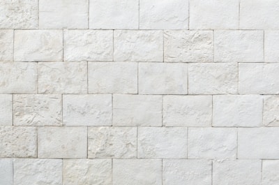 white concrete wall