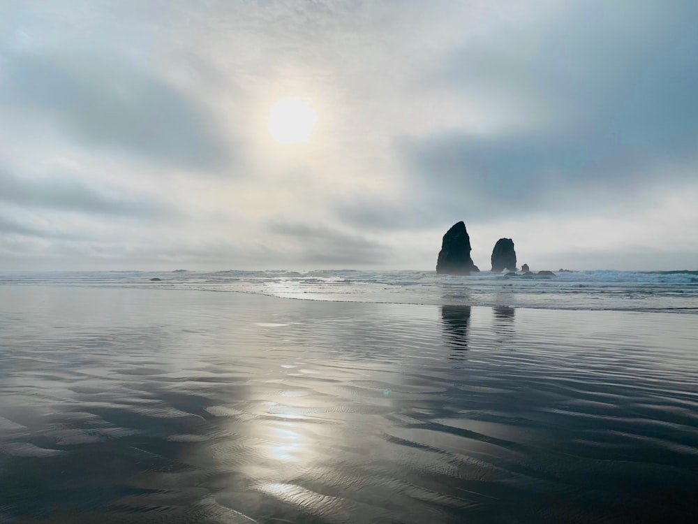 islands on body of water during daytime