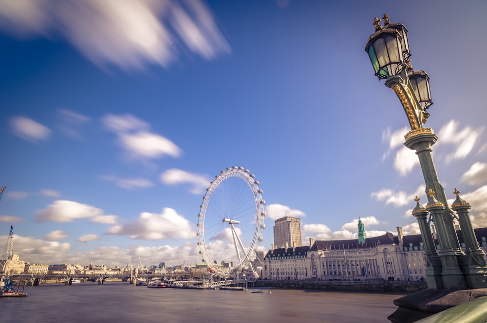 view photography of London Eye, Paris