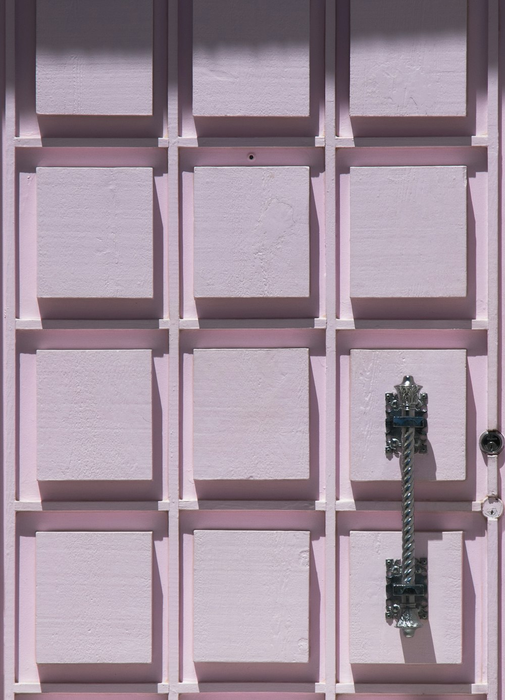 porta in legno rosa