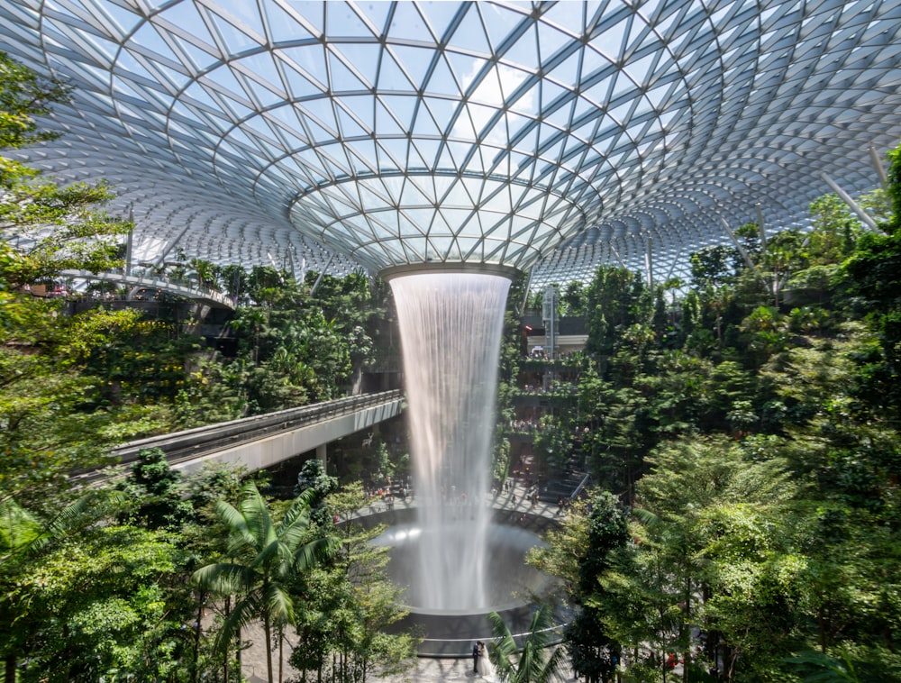 indoor fountain photograph