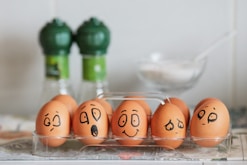 brown egg