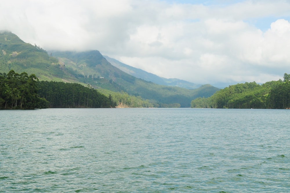 calm body of water