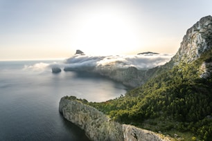 green mountain scenery