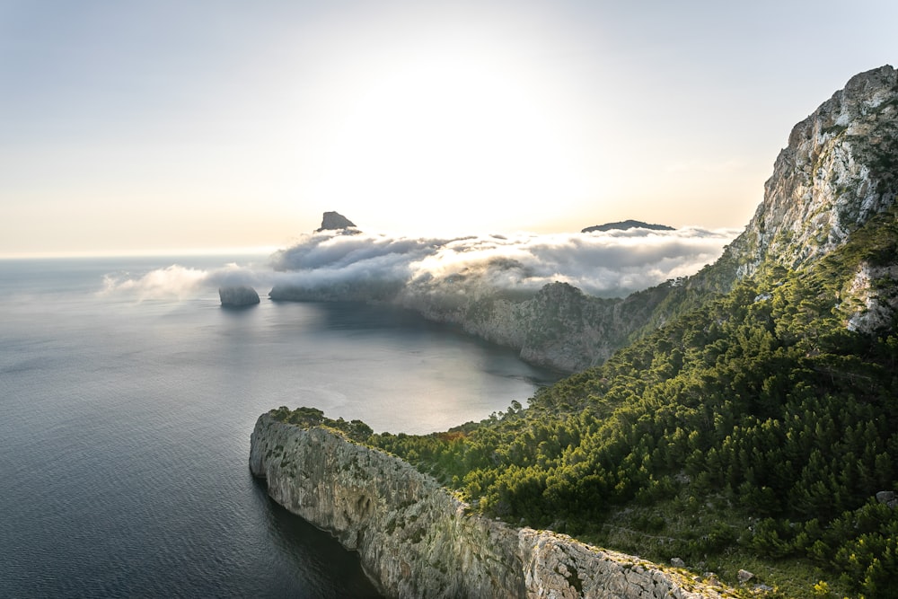 green mountain scenery