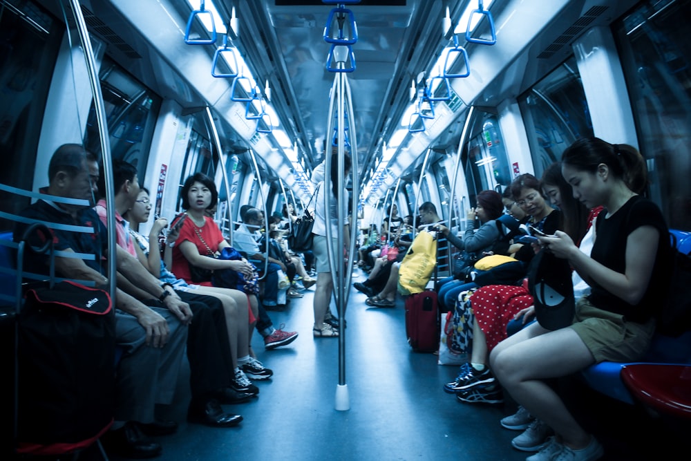 Photography inside a train