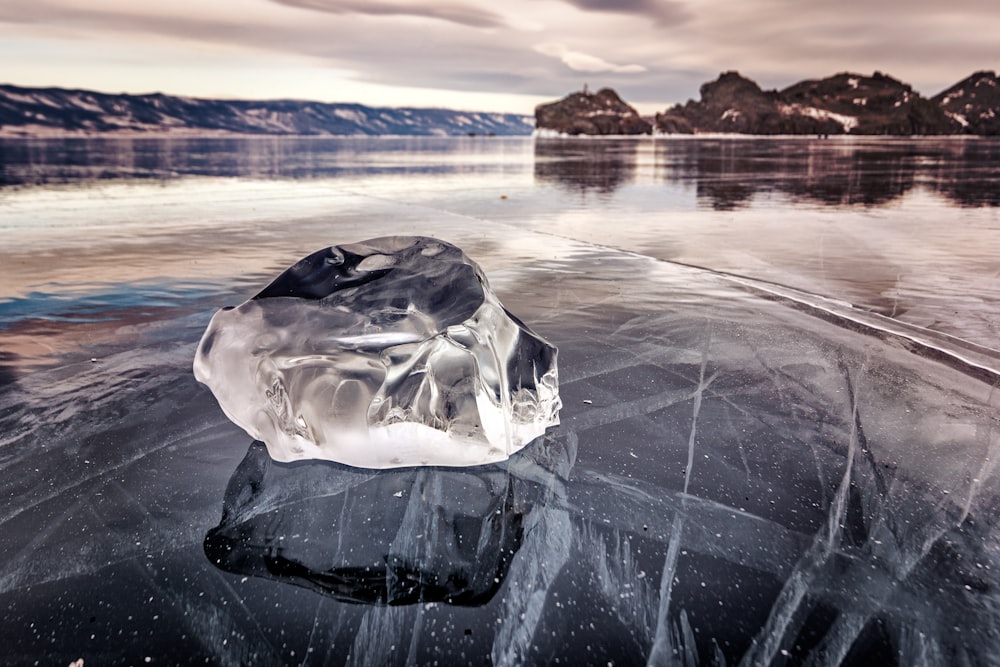 clear glass stone