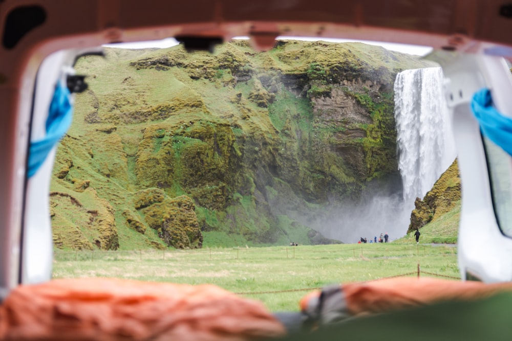 waterfalls during daytime