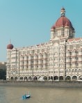 white painted architectural building