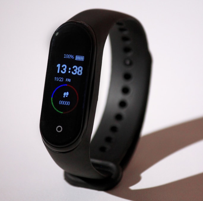 Fitness tracker wearable on wrist representing Google Fitbit Air screenless health tracker launched May 2026 priced at $99.99
