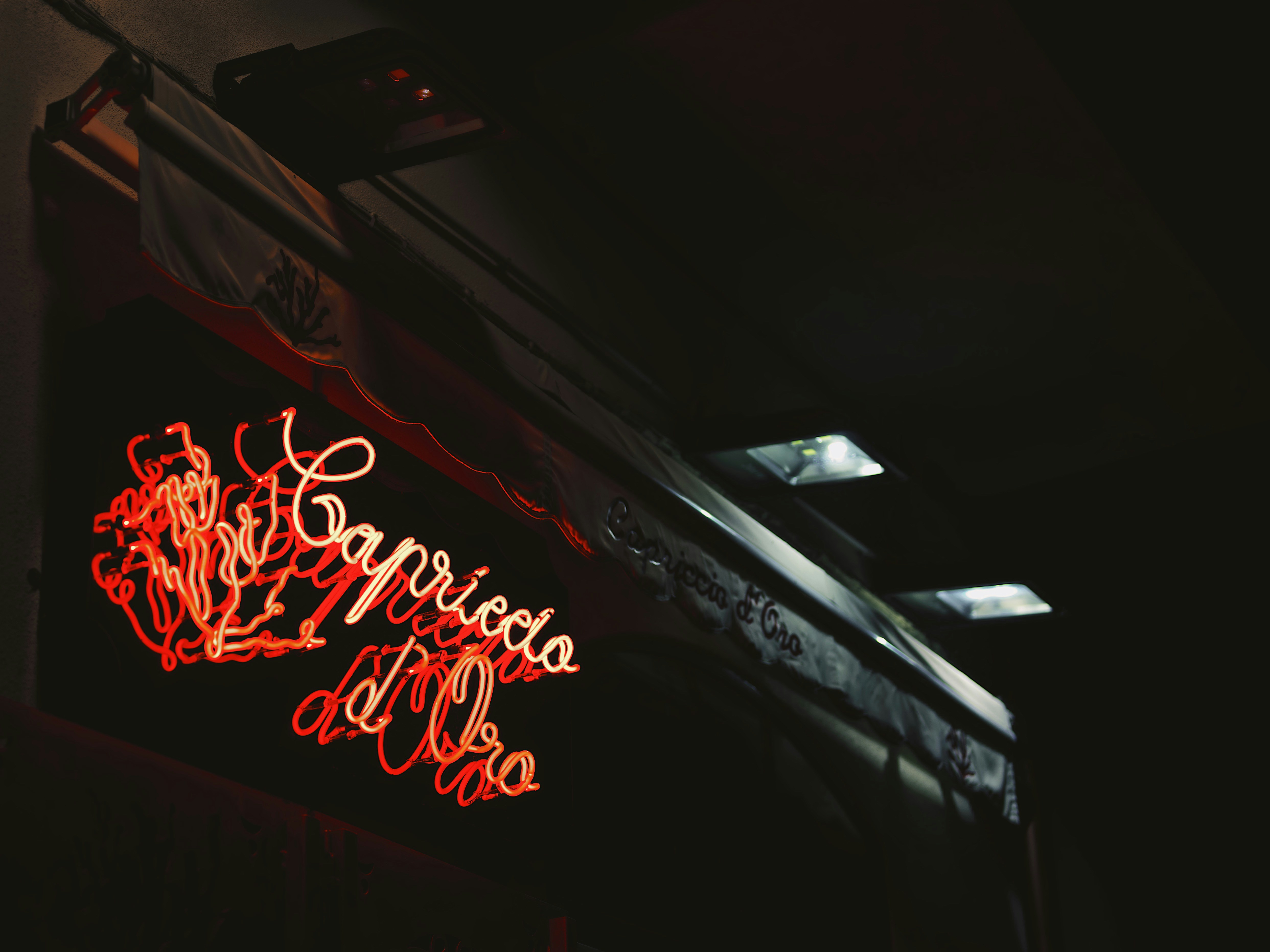 shallow focus photo of neon light signage