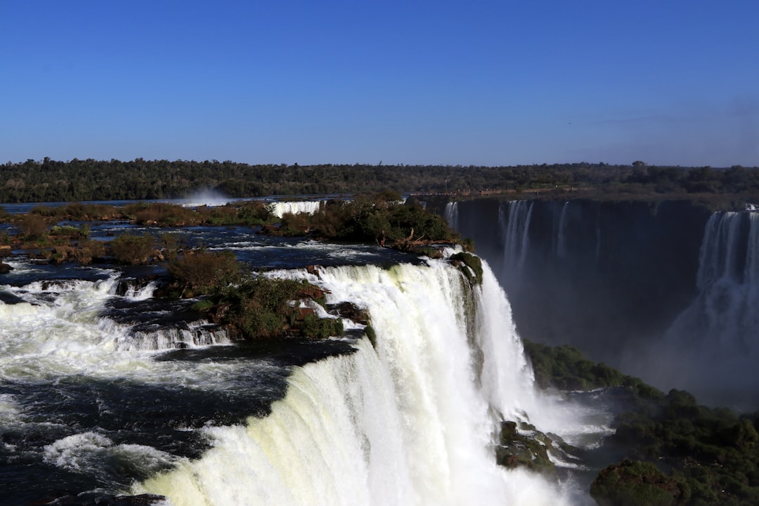 waterfalls during daytime