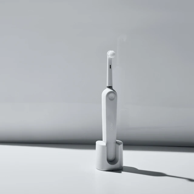 음파 전동칫솔 IPX7 방수 5단계 모드 칫솔모 4입 타이머 충전식