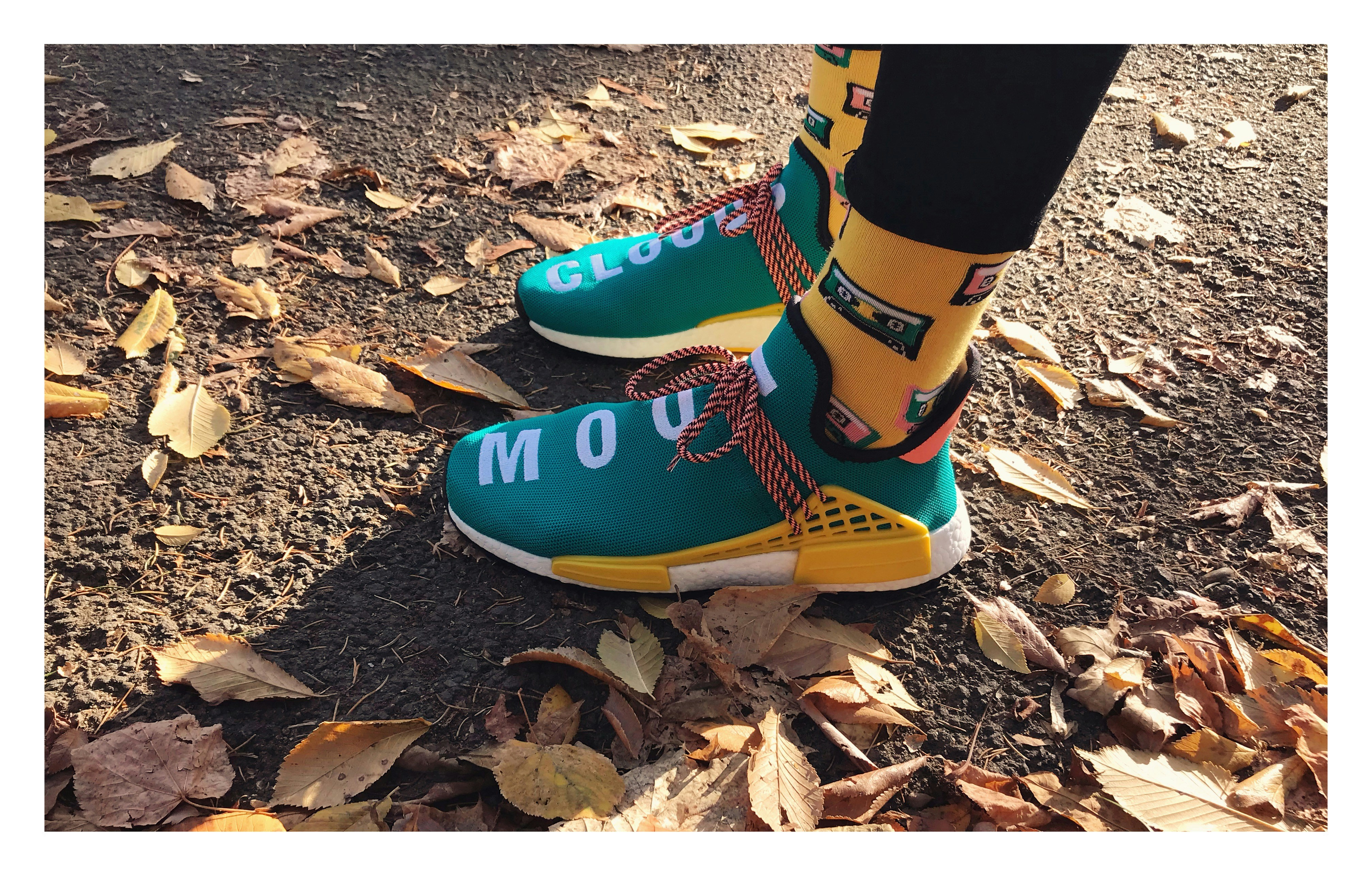 Matching socks are a must.