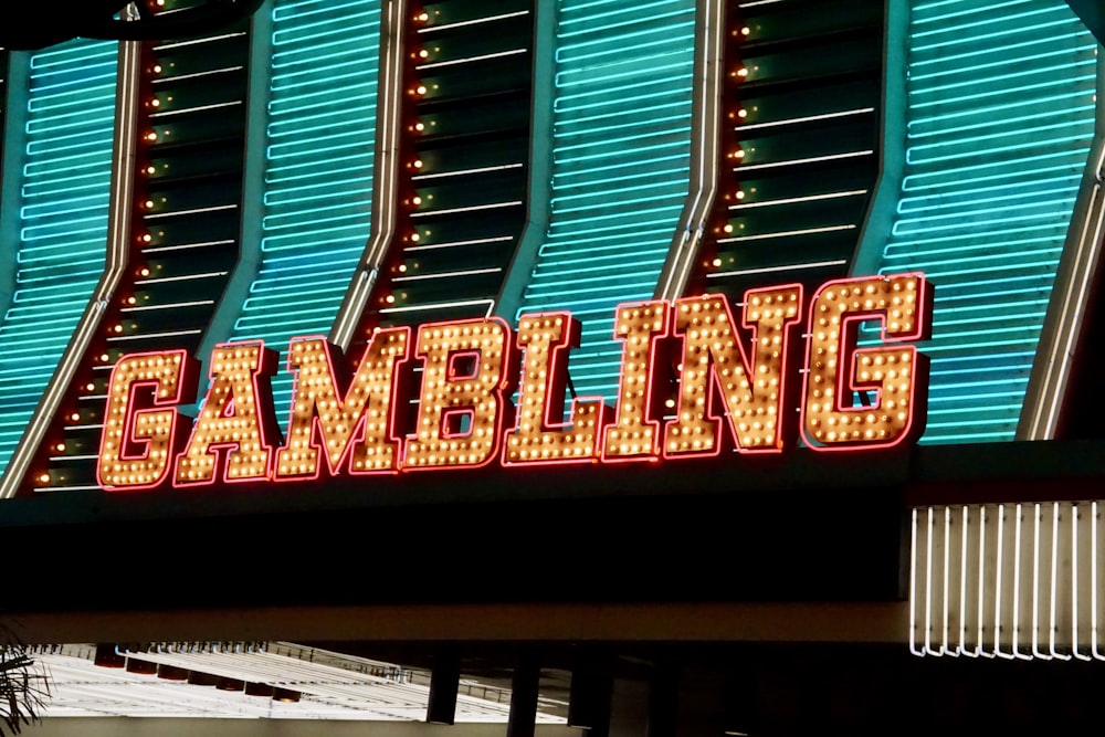 Gambling LED lights