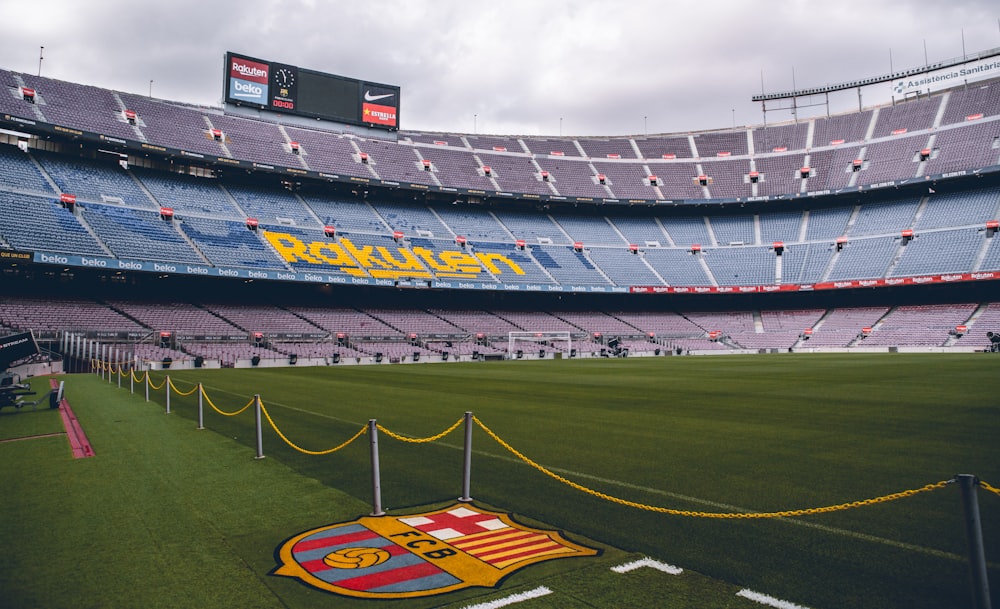 Escenario de campo de fútbol