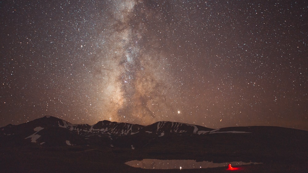 night view of the universe