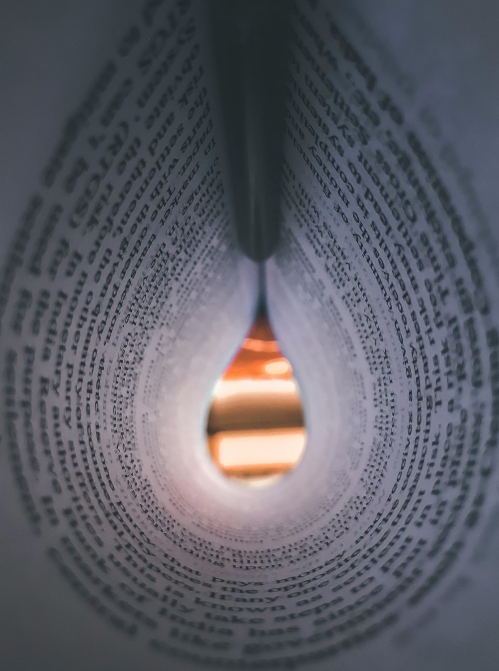 printed paper tunnel