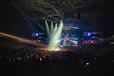 crowd standing inside stadium