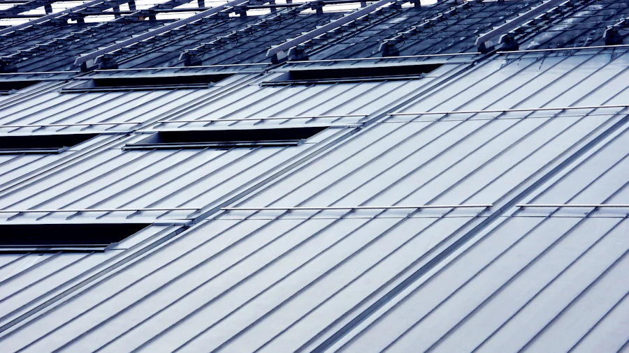 Standing seam metal roof panels