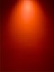 a red wall with a light on top of it