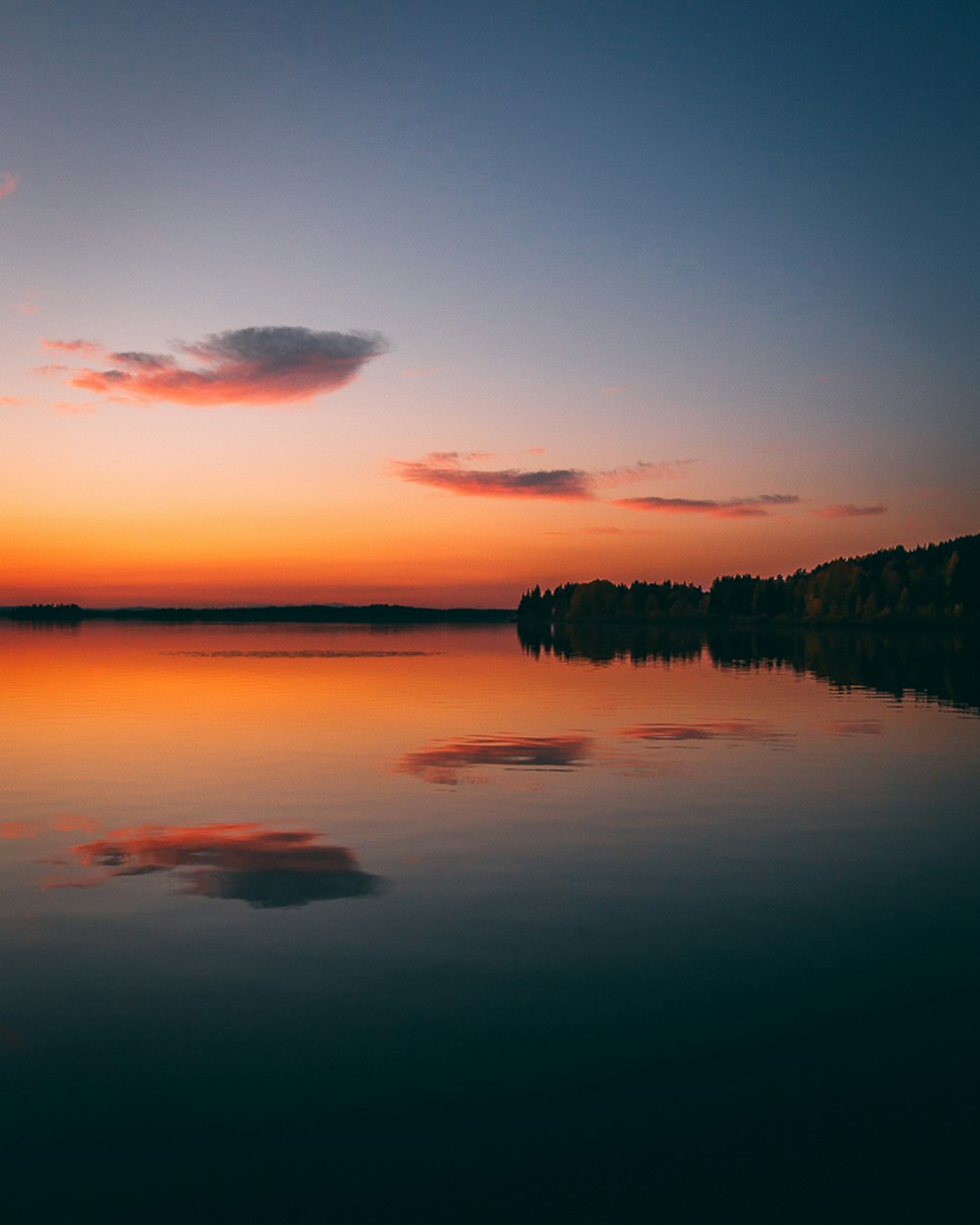 island on body of water