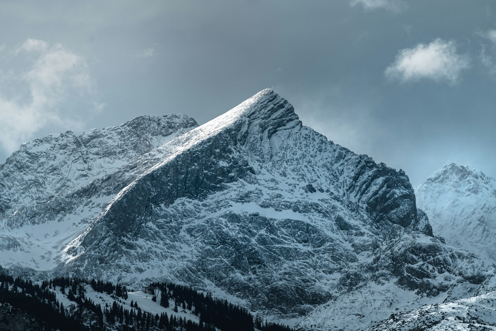 Sony a7R III sample photo. Snow covered mountain during photography