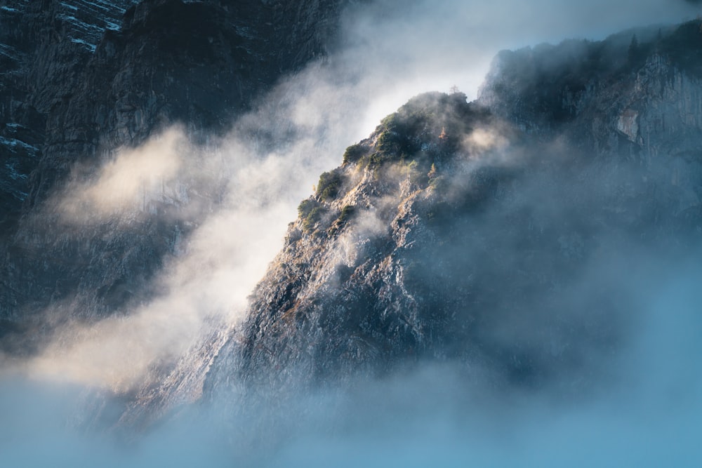 mountain at daytime