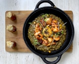 rice dish with meat