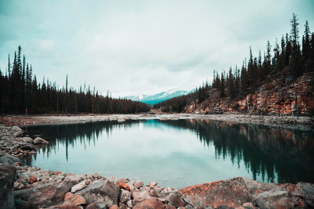Lake photo spot Athabasca Canada