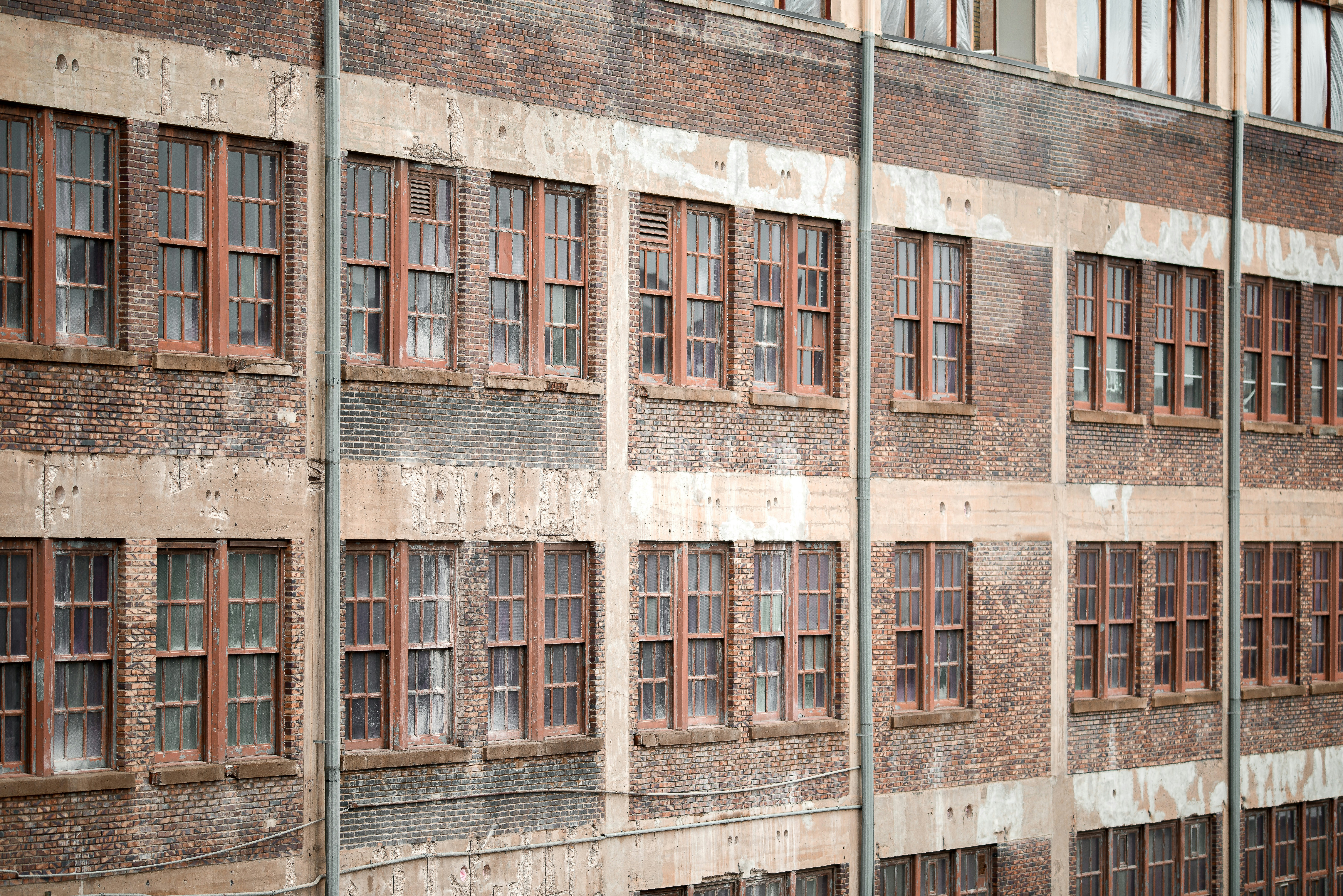 brown and orange high-rise building