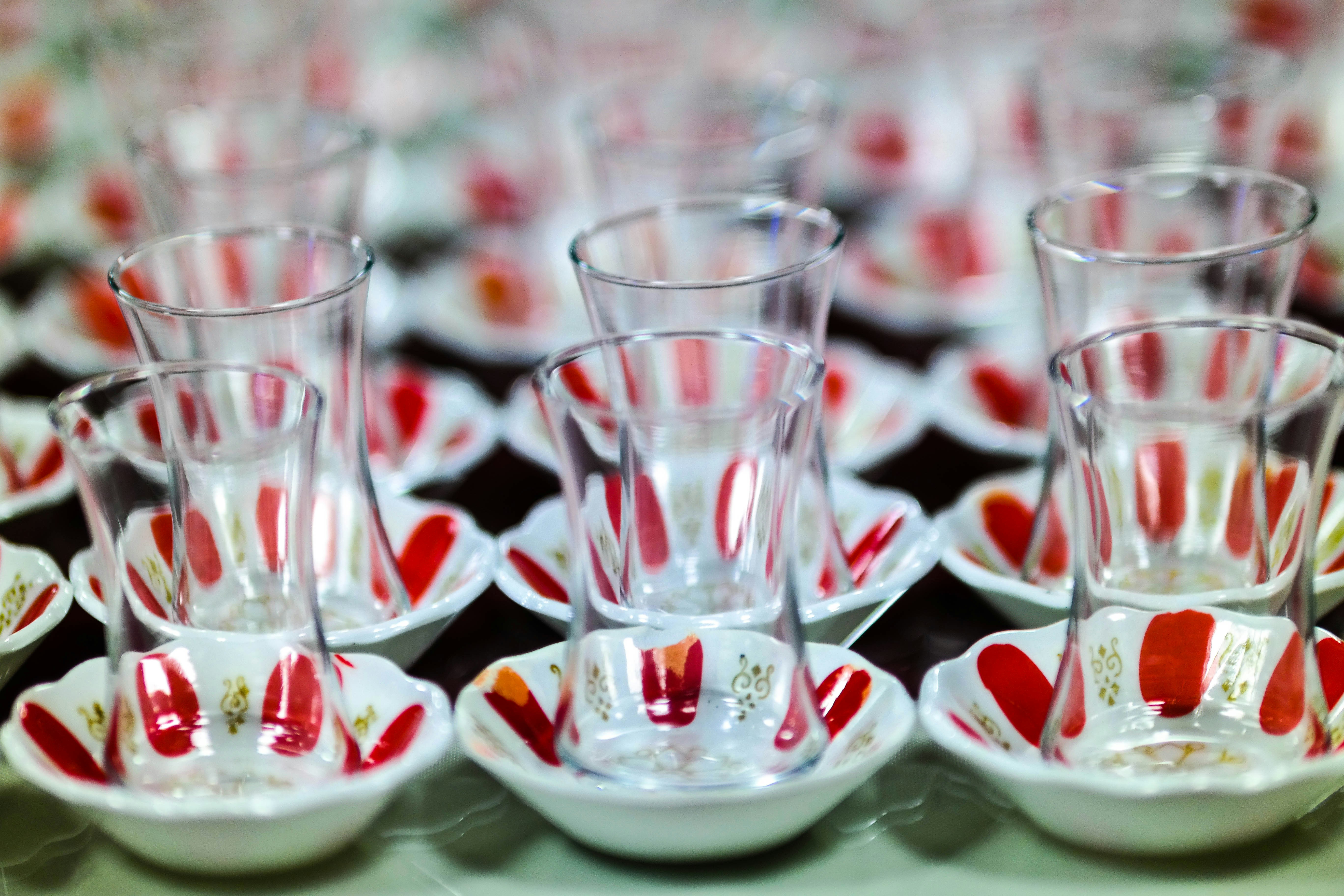 Women cheers-ing with colorful drinks