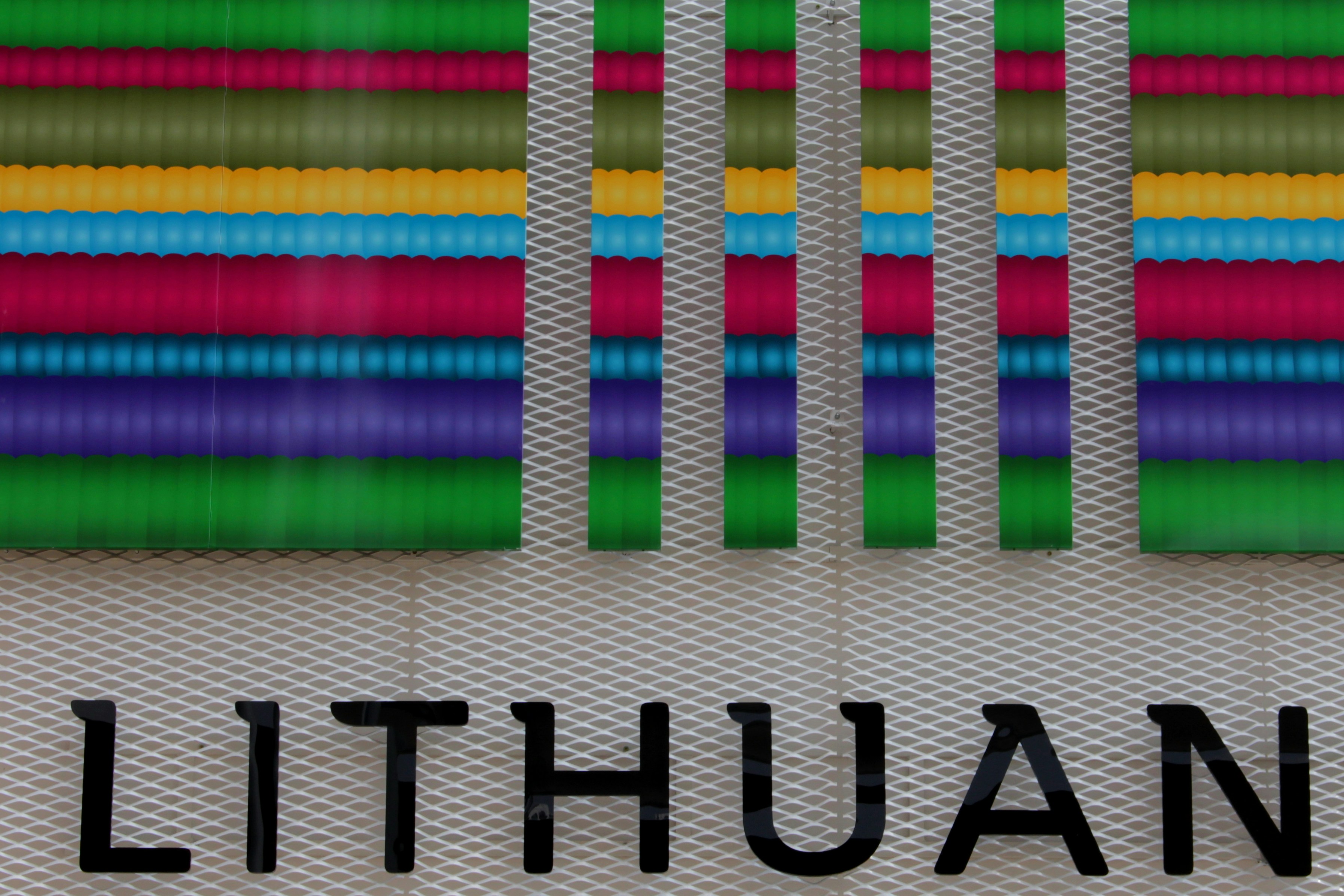 Lithuan signage
