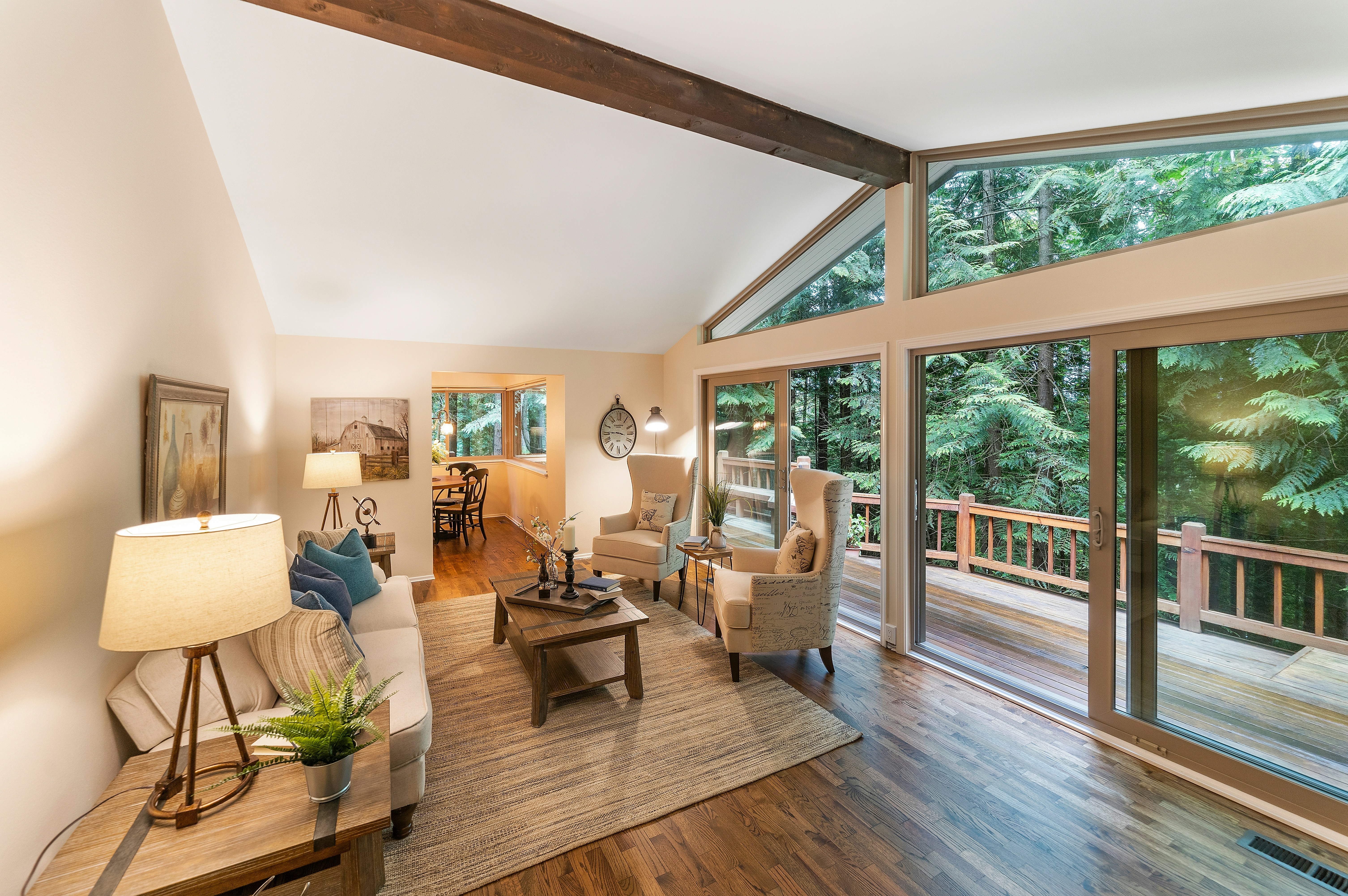 living room photograph, 