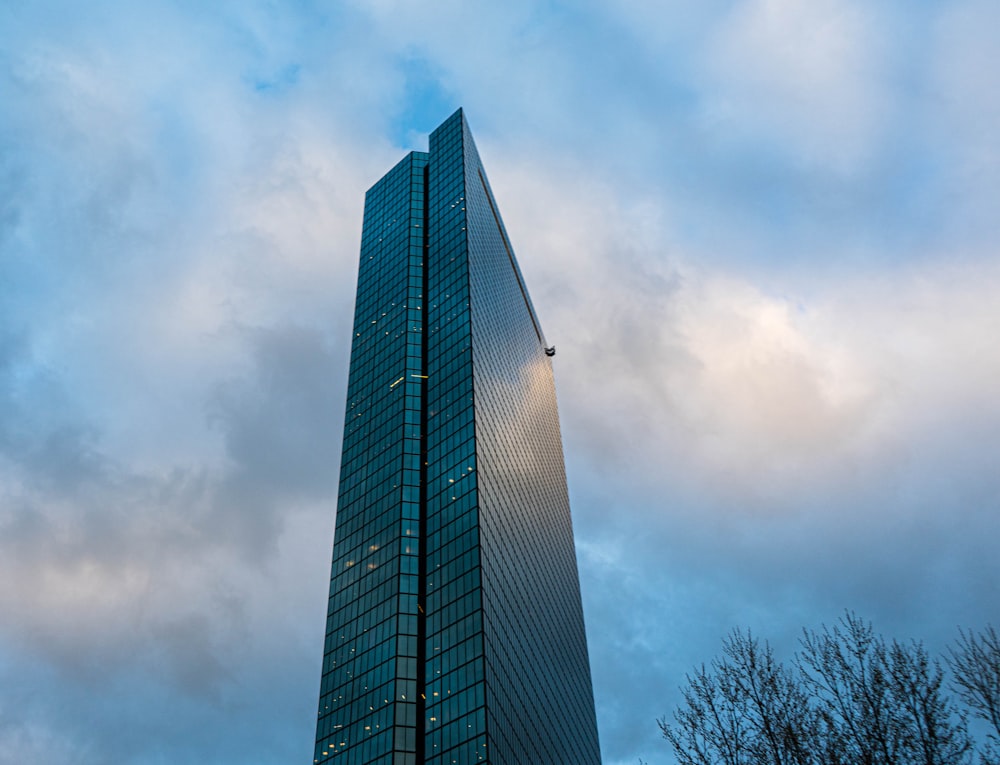 black concrete building