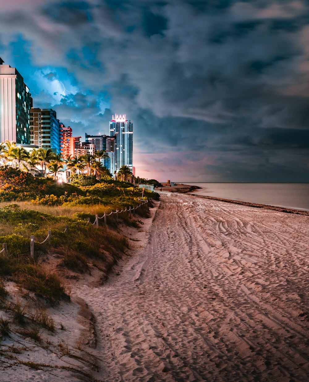 buildings near sea