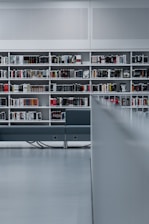 white wooden shelf
