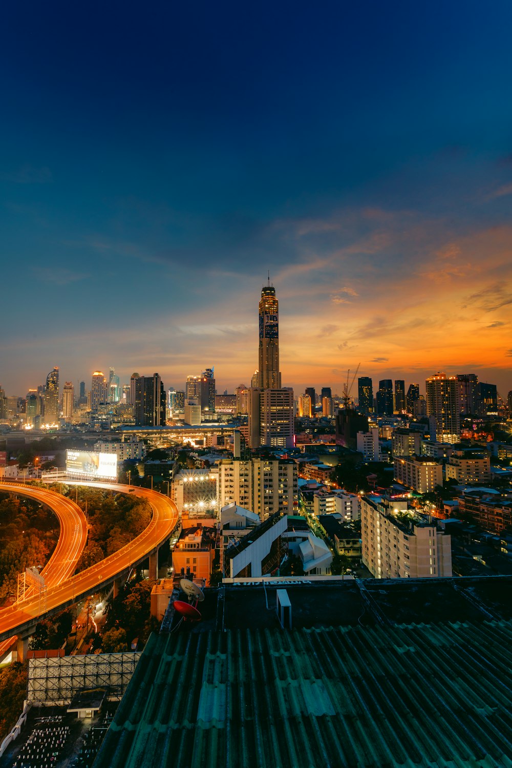 cityscape under blue sky